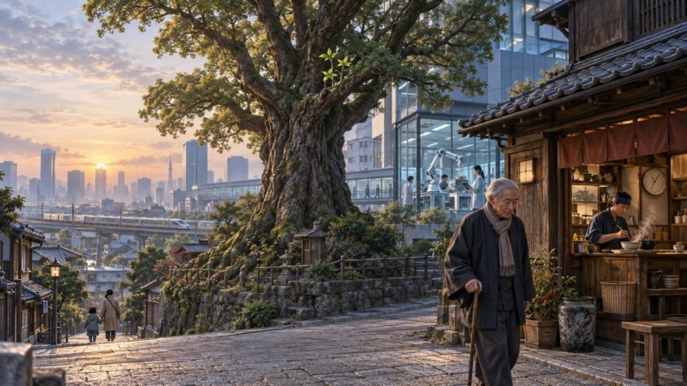 古树新芽,日本再启